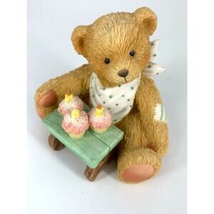 Cherished Teddies Age 3 "Three Cheers For You" Collectables 1992